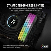 CORSAIR Vengeance RGB DDR5 6000MHz CL30 64GB Kit2 AMD Expo