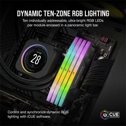 CORSAIR Vengeance RGB DDR5 6000MHz CL36 48GB Kit2