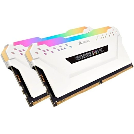CORSAIR Vengence RGB PRO Fehér Memória Hűtőborda CORSAIR Vengence RGB PRO Fehér Memória Hűtőborda