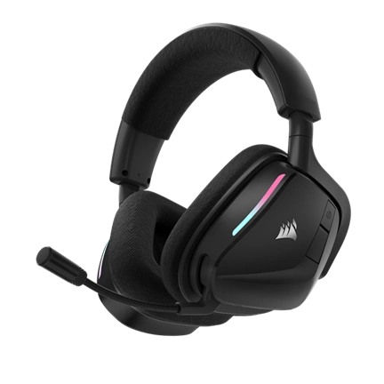 CORSAIR Vezeték Nélküli Headset, VOID v2 Wireless Gaming Headset, Dolby Atmos, carbon CORSAIR Vezeték Nélküli Headset, VOID v2 Wireless Gaming Headset, Dolby Atmos, carbon