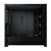 CORSAIR iCUE 5000X RGB Tempered Glass Mid-Tower ATX PC Smart Case Black
