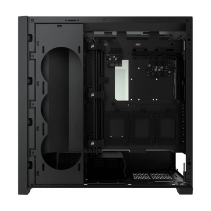 CORSAIR iCUE 5000X RGB Tempered Glass Mid-Tower ATX PC Smart Case Black