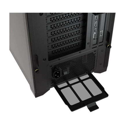 CORSAIR iCUE 5000X RGB Tempered Glass Mid-Tower ATX PC Smart Case Black