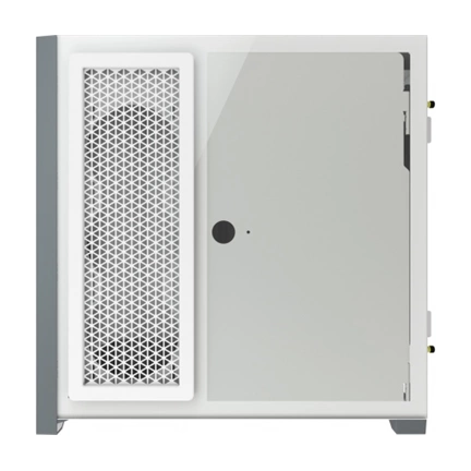 CORSAIR iCUE 5000X RGB Tempered Glass Mid-Tower ATX PC Smart Case White