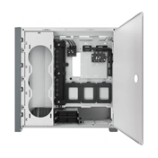 CORSAIR iCUE 5000X RGB Tempered Glass Mid-Tower ATX PC Smart Case White