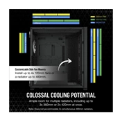 CORSAIR iCUE 7000X RGB Tempered Glass Full-Tower ATX PC Case — Black