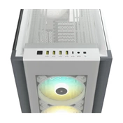 CORSAIR iCUE 7000X RGB Tempered Glass Full-Tower ATX PC Case — White