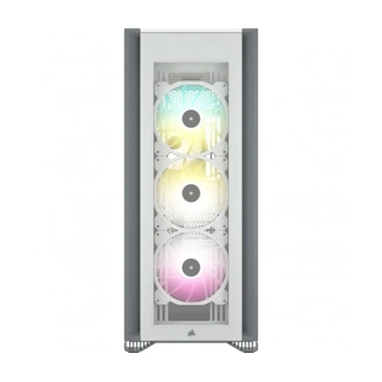 CORSAIR iCUE 7000X RGB Tempered Glass Full-Tower ATX PC Case — White