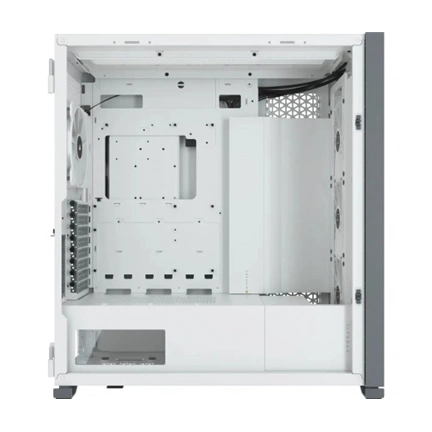 CORSAIR iCUE 7000X RGB Tempered Glass Full-Tower ATX PC Case — White
