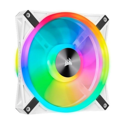 CORSAIR iCUE QL140 140mm RGB White Single