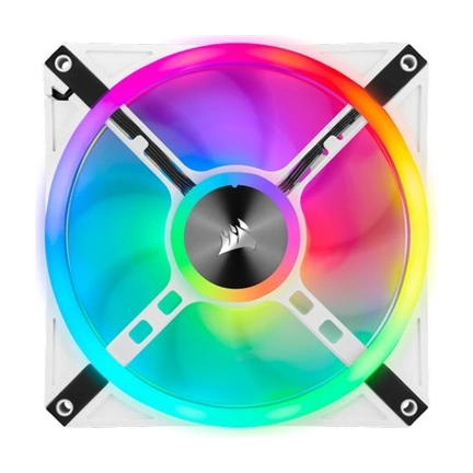 CORSAIR iCUE QL140 140mm RGB White Single