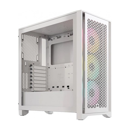 CORSAIR iCue 4000D RGB Airflow - White