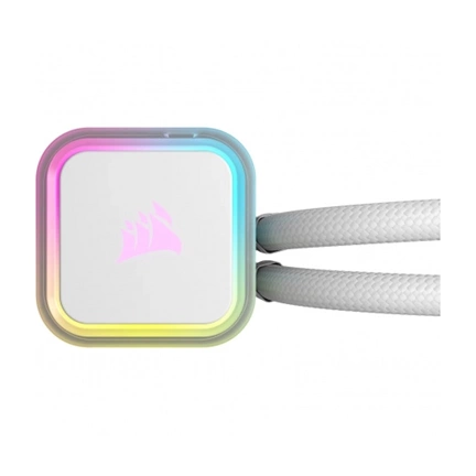 CORSAIR iCue H100i RGB Elite 240mm White