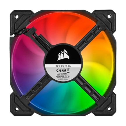CORSAIR iCue SP120 RGB PRO Performance 120mm Triple Fan Kit with Lighting Node CORE CORSAIR iCue SP120 RGB PRO Performance 120mm Triple Fan Kit with Lighting Node CORE