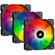 CORSAIR iCue SP120 RGB PRO Performance 120mm Triple Fan Kit with Lighting Node CORE CORSAIR iCue SP120 RGB PRO Performance 120mm Triple Fan Kit with Lighting Node CORE