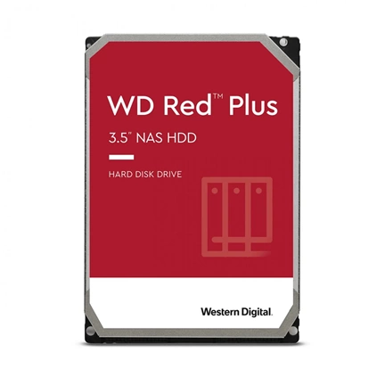 CSOMAGOLÁS SÉRÜLT WD Red Plus 3.5" 5640rpm 128MB Cache 8TB