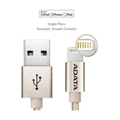 Cable ADATA AMFIAL-100CMK-CGD AMFIAL-100CMK-CGD (USB 2.0  - Lightning ; 1 m; Golden)
