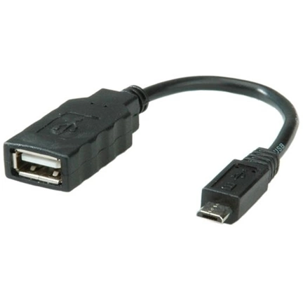 Cable ROLINE USB OTG 0.15 m