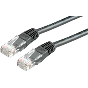 Cable ROLINE UTP CAT5e patch 5m fekete