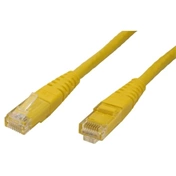 Cable ROLINE UTP CAT6 patch 0,3m sárga