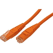 Cable ROLINE UTP CAT6 patch 0,5m narancs
