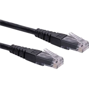 Cable ROLINE UTP CAT6 patch 5m fekete