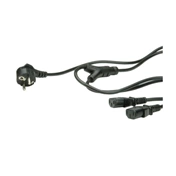 Cable Roline Value Hálózati "Y" tápkábel 2m