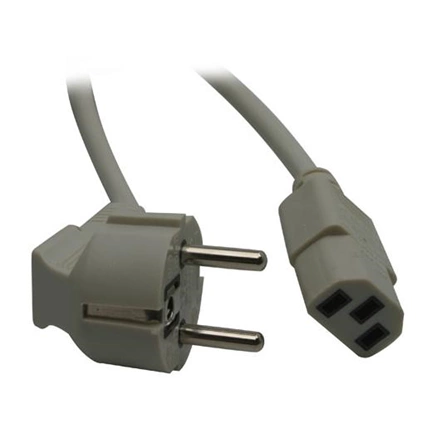 Cable Roline Value hálózati tápkábel 1,8m L-csatlakozó