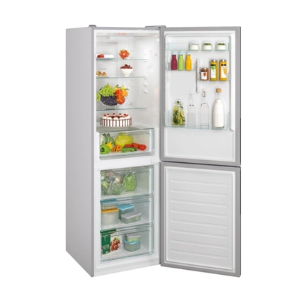 Candy CCE3T618FS  alulfagyasztós hűtőszekrény