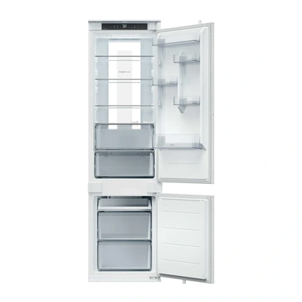 Candy CNBQT5519DW beépíthető kombinált hűtőszekrény, 284 l