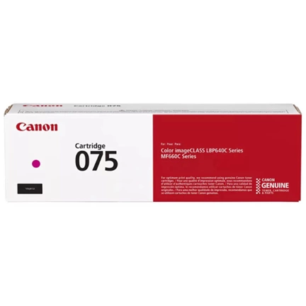 Canon CRG-075 toner - 1300 oldal, sárga