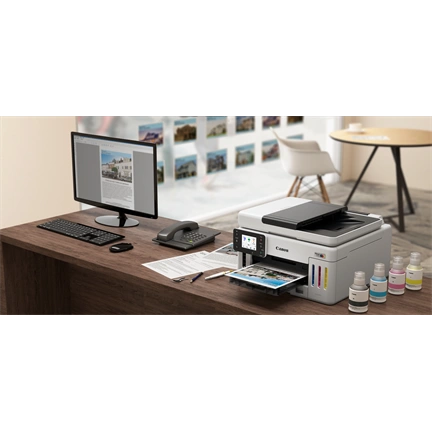 Canon Maxify GX6150 többfunkciós nyomtató, 3-in-1, MegaTank, újratölthető tintatartályos