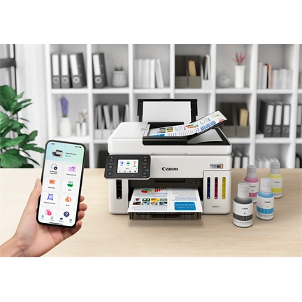 Canon Maxify GX6150 többfunkciós nyomtató, 3-in-1, MegaTank, újratölthető tintatartályos