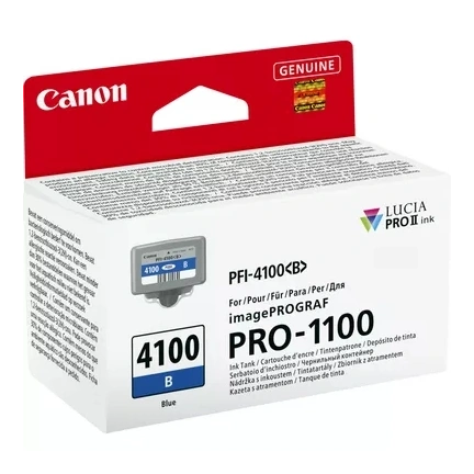 Canon PFI-4100 tintapatron ImagePROGRAF PRO-1100, 80ml, kék