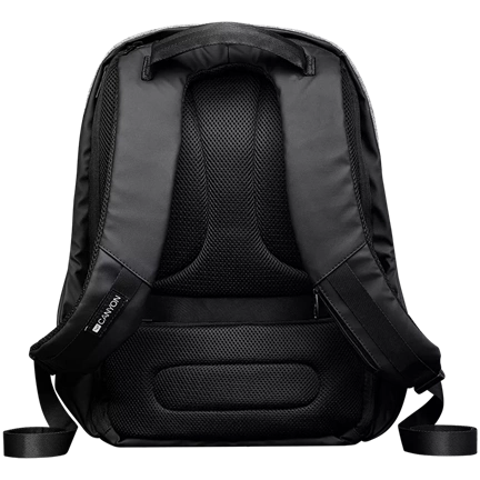 Canyon Anti-theft backpack for 15.6"-17" laptop black