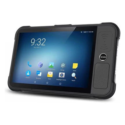Chainway P80 vonalkódolvasó és ipari tablet - 8", IP65, 4GB, 64GB, SE4710 2D szkenner, nagy hatótávolságú UHF