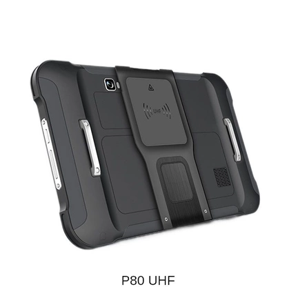 Chainway P80 vonalkódolvasó és ipari tablet - 8", IP65, 4GB, 64GB, SE4710 2D szkenner, nagy hatótávolságú UHF
