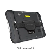 Chainway P80 vonalkódolvasó és ipari tablet - 8", IP65, 4GB, 64GB, SE4710 2D szkenner, nagy hatótávolságú UHF