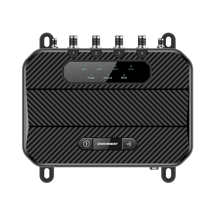 Chainway URA4 rögzített RFID-olvasó - Android 13, CM710-4 modul, Gen2X, Bt/4G LTE/Wi-Fi, 3/32GB, 4db RP-TNC antennaport
