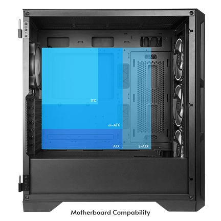 Chieftec Apex Air Tempered Glass Black