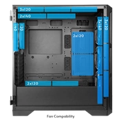 Chieftec Apex Air Tempered Glass Black