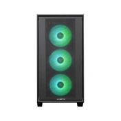 Chieftec Hunter 3 számítógépház - edzett üveg, 4db ARGB ventilátor