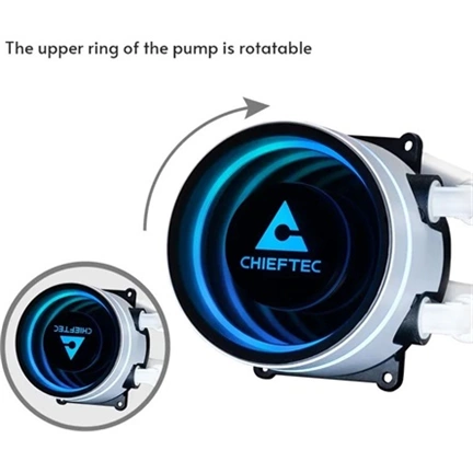 Chieftec Iceberg White 360 RGB komplett vízhűtőrendszer