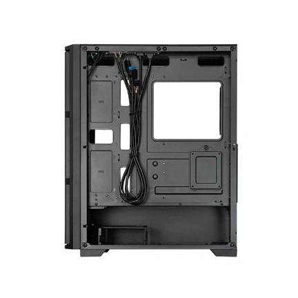 Chieftec Pro Midi Q AS-02B-OP számítógépház - ATX, 120mm-es PWM ventilátor, fekete