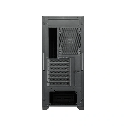 Chieftec Pro Midi Q AS-02B-OP számítógépház - ATX, 120mm-es PWM ventilátor, fekete