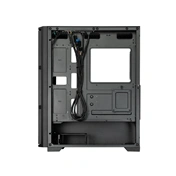 Chieftec Pro Midi Q AS-02B-OP számítógépház - ATX, 120mm-es PWM ventilátor, fekete