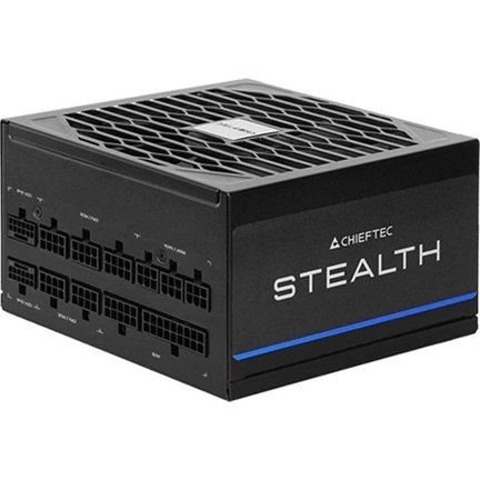 Chieftec Stealth tápegység - ATX 12V 3.1, PCIe Gen5, 80Plus Platinum, 1200W