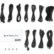 Chieftec Stealth tápegység - ATX 12V 3.1, PCIe Gen5, 80Plus Platinum, 1200W