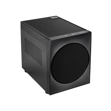 Chieftec The Cube számítógépház - Micro-ATX, egyedi Hi-Fi dizájn, 200mm-es PWM ventilátor