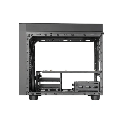 Chieftec The Cube számítógépház - Micro-ATX, egyedi Hi-Fi dizájn, 200mm-es PWM ventilátor